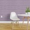 Peel & Stick Wallpaper 2FT Wide Soft Lavender Lilac Violet Grasscloth Look Faux Texture Custom Removable Wallpaper by Spoonflower
